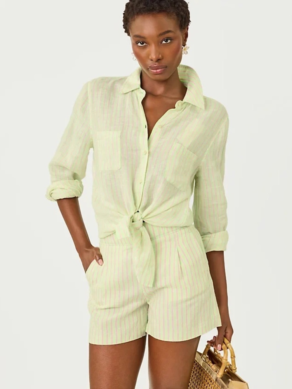 NWT Lilly Pulitzer Captina Linen Shorts